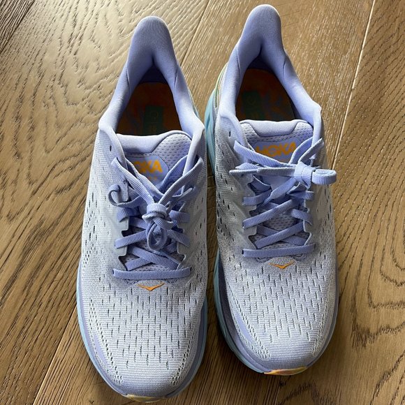 Hoka Shoes Hoka Womens Clifton 8 Running Shoes Baby Lavender Size B